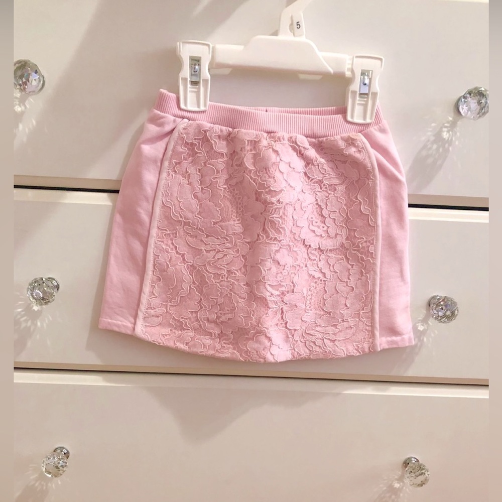 Choupette toddler girl lace skirt